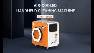 1500W air-cooled continuous laser cleaning machine test video