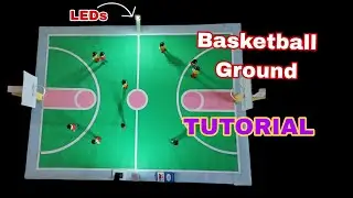 Basket Ground Working Model | How to make basket Ground step by step