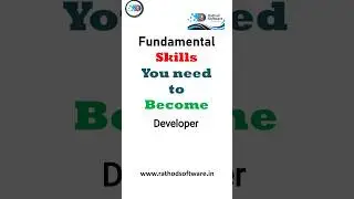 Fundamental Skills to become #shortsvideo #rathodsoftware #developer