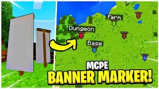 Fitur Khusus JAVA Ini Bisa Di MCPE - Banner Map Marker!