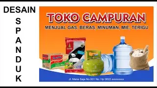TUTORIAL CORELDRAW CARA MEMBUAT SPANDUK  l  BELAJAR CORELDRAW BHS INDONESIA #3