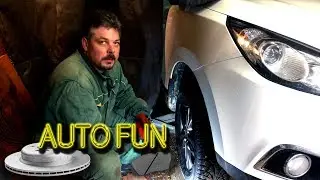 Replacing the front brake discs and pads on a Hyundai ix35: DETAILED INSTRUCTIONS