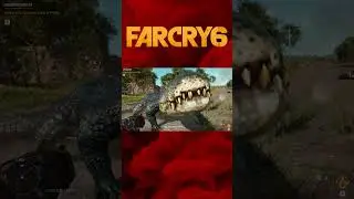 Far Cry 6 / Fighting with crocodile / Lutando com crocodilo #farcry #farcry6 #gameplay #games #game