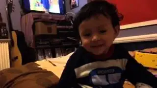 1 yo baby's talking...