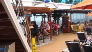 Carnival Dream-Walk around Lido Deck 10