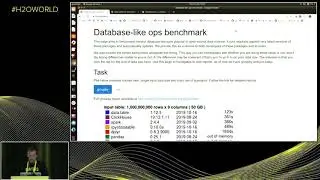 Matt Dowle, H2O.ai - data.table for R and Python - 
