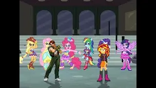 ADD004 MUGEN: Kyo (Me) Vs EQG Sunset Shimmer + Extra Battle