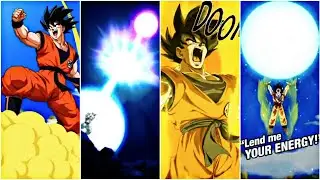 LR A Soul Pumped Up in Battle Goku Animations |Dokkan Battle|