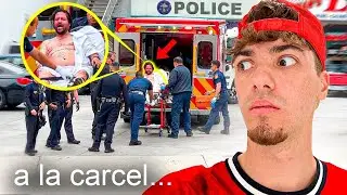 La Policía Arrestó a Un Criminal y Lo Grabé!