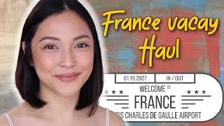 FRANCE HOLIDAY HAUL (2024) | NAYA RUTH (TAGALOG)
