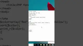 how to sort the array in php