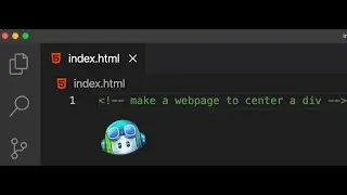 Can Github Copilot Center a div? 