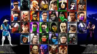 Mortal Kombat Trilogy Mugen - Chameleon Vs Khameleon