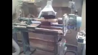 Видео точение ножки для табурета на ЧПУ