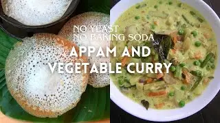Quick and Easy Palappam and Vegetable Curry | Christmas, Easter Special Recipes | Ep:628