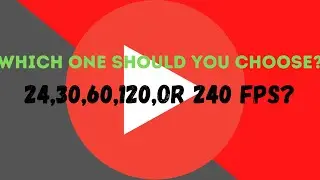What frame rate should you use for your videos?