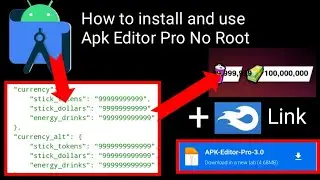 How to install and use Apk Editor Pro