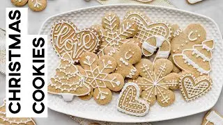 Decorated Christmas Cookies | Cravings Journal
