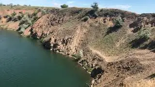 Заброшенный карьер, село Болгарка (Коларовка) Приморский район Запорожская обл 