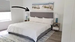 Affordable Bed & Nightstand Perfect for Your Airbnb | Budget-Friendly