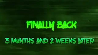 I am finally back!!