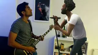 Childish Gambino performs Redbone with me on guitar. In my living room!