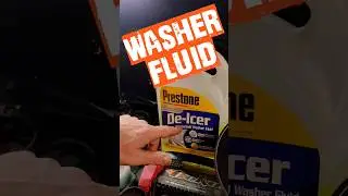 Never Scrape Your Windshield Again! Washer Fluid De-Icer