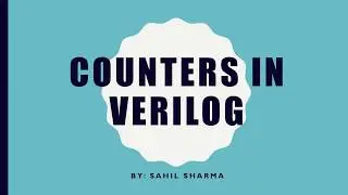 Asynchronous Counters in Verilog Programming