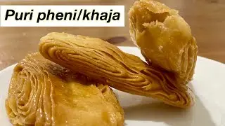 Puri pheni | khaja Recipe | chirote Recipe | Bengali | Odisha sweet Recipe