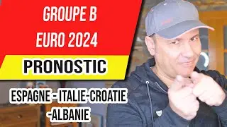 Pronostic foot - Groupe B - Euro 2024