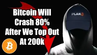 Plan B Predicts An 80% Crash In Bitcoin Price After 200k Top ... #PlanB #Bitcoin #stocktoflow #BTC