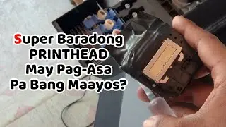 May Pag-Asa Pa Bang Maayos Ang Super Baradong Printhead? | Tech Tips | Printer Repair