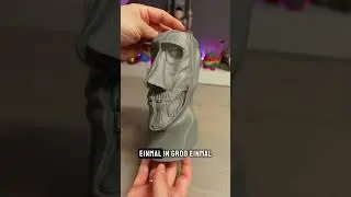 "Death of Moai" - Ist das Kunst? Keine Ahnung! 😁 #3dprinting #art #design
