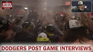 Dodgers 2024 World Series Game 5 Postgame Interviews - LA Wins!