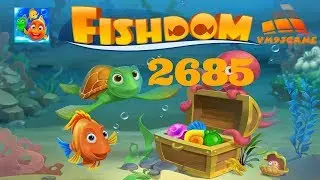 Fishdom HARD level 2685 (iOS, Android)