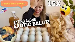 SWALLOWED DUCK EMBRYO | MUKBANG|EXOTIC,BIZARRE FOOD IN THE PHILIPPINES | WHAT WILL HAPPEN AFTER
