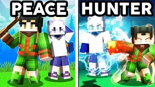 I Made 200 Players Simulate a HUNTERxHUNTER Civilization in Minecraft...