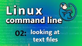 LCL 02 - looking at files using cat, more, less, head, tail - Linux Command Line tutorial forensics