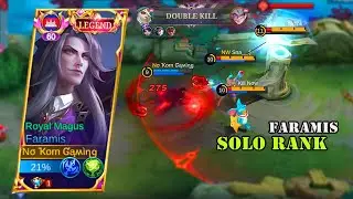 FARAMIS ROAM DAMAGE BUILD!! | FARAMIS TOP 1 GLOBAL BEST BUILD 2023 - MLBB
