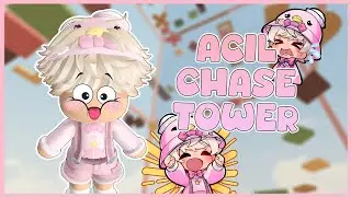 ACIL MAKES A GEM TOWER IN ROBLOX