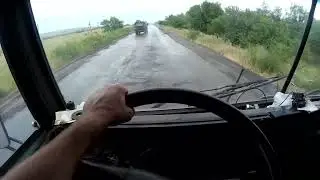 Зеленый КамАЗ,песок Для любителей дороги