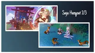 Sayu Hangout Event Cutscenes 2/3 | Genshin Impact