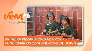 Pernambuco recebe primeira pizzaria só com funcionário com síndrome de down