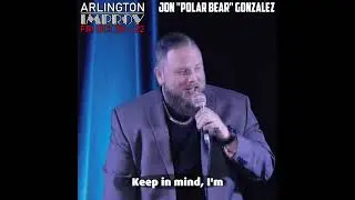 Jon "Polar Bear" Gonzalez At The Arlington Improv - FRI OCT 20 - 22 #standupcomic#arlingtontx#comedy