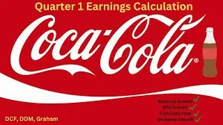 KO Stock Q1 Calculation. Lets find a fair value for Coke.