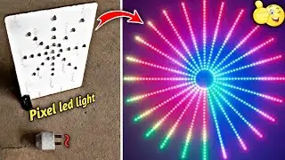 How To Make 15×10 Pixel Led Chakri Board For Decoration || Diwali Special || light