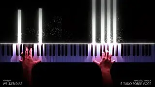 É Tudo Sobre Você - Ministério Morada | Teclado Tutorial Piano Cover