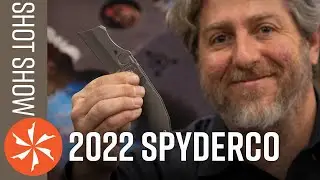 New Spyderco Knives at SHOT Show 2022 - KnifeCenter.com