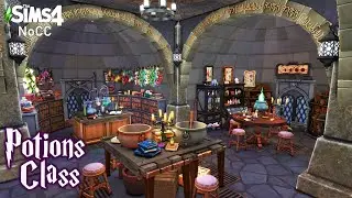 Hogwarts Pt. 4 - Potions Class || Sims 4 Stop Motion || NoCC