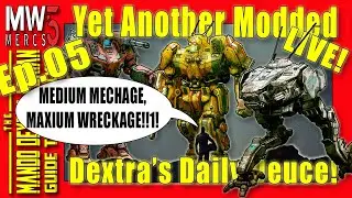 Salvaging Medium Mechs | MechWarrior 5: YET ANOTHER Modded PlayThrough ep.5 | MW5 2023